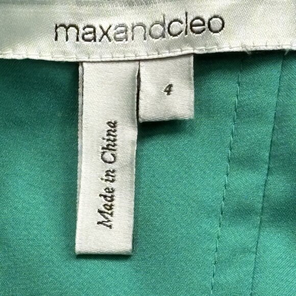 Max & Cleo Dress Womens 4 One Shoulder Chiffon Formal Prom New Years Eve Party - Picture 13 of 16